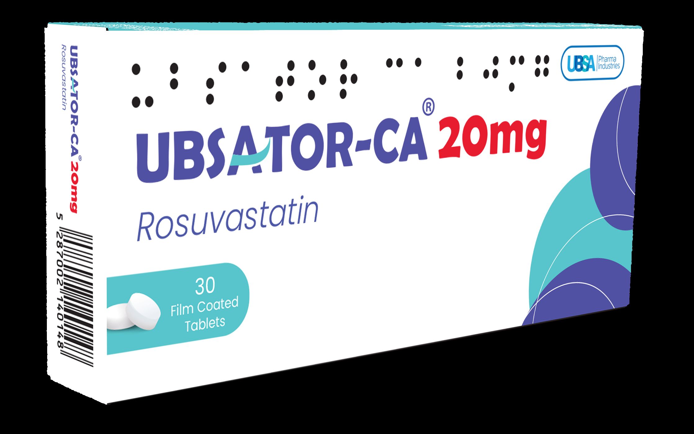Ubsator-CA 20mg